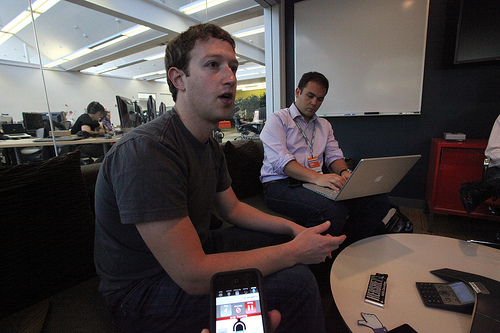 Mark Zuckerberg interviewed by Financial Times, Scobleizer, and Techcrunch