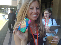 Denise Howell, lawblogger (the back side of iPhone)