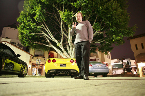 Jason Calacanis and his Vette