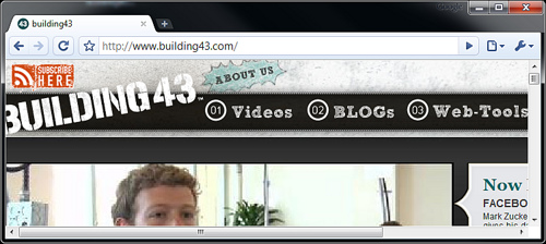 Screen Capture of Building43