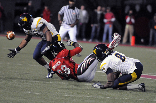Fumble! Photo by Leann Arthur