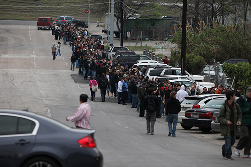 Diggnation Party Line at SXSW