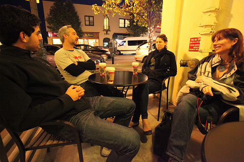 CarWoo's co-founders and PR team