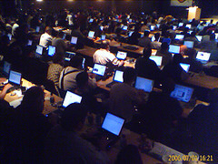 Crowd at Gnomedex