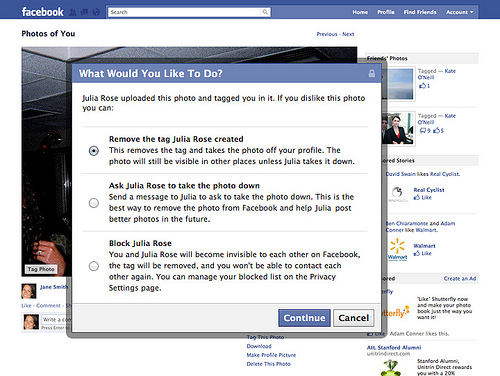 Facebook's new privacy and sharing features