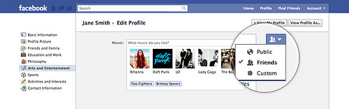Facebook's new privacy and sharing features