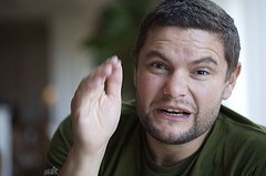 Barak Kassar, making a point