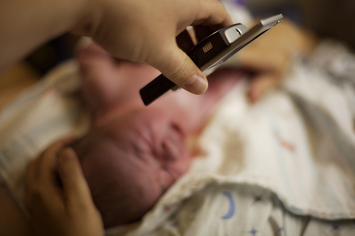 Milan's first Twittergram