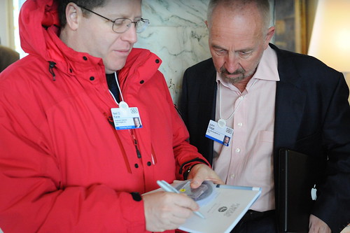 Neil Kane talks with John Gage