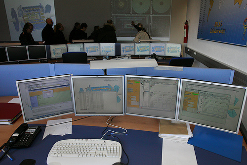 CERN's control room