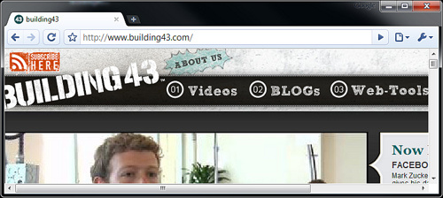 Screen Capture of Building43