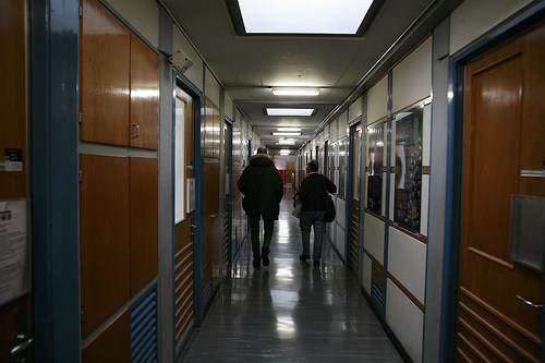 The halls of CERN where the Web was invented