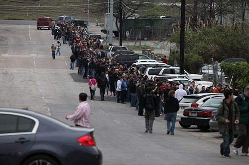 Diggnation Party Line at SXSW